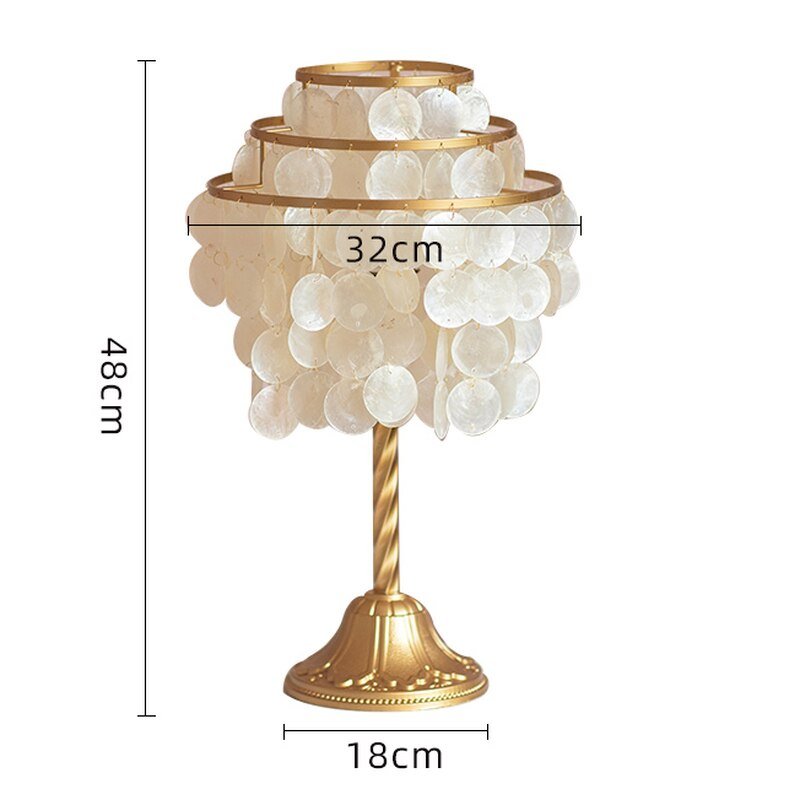 Lampe Vintage Nacre - Louise Vintage