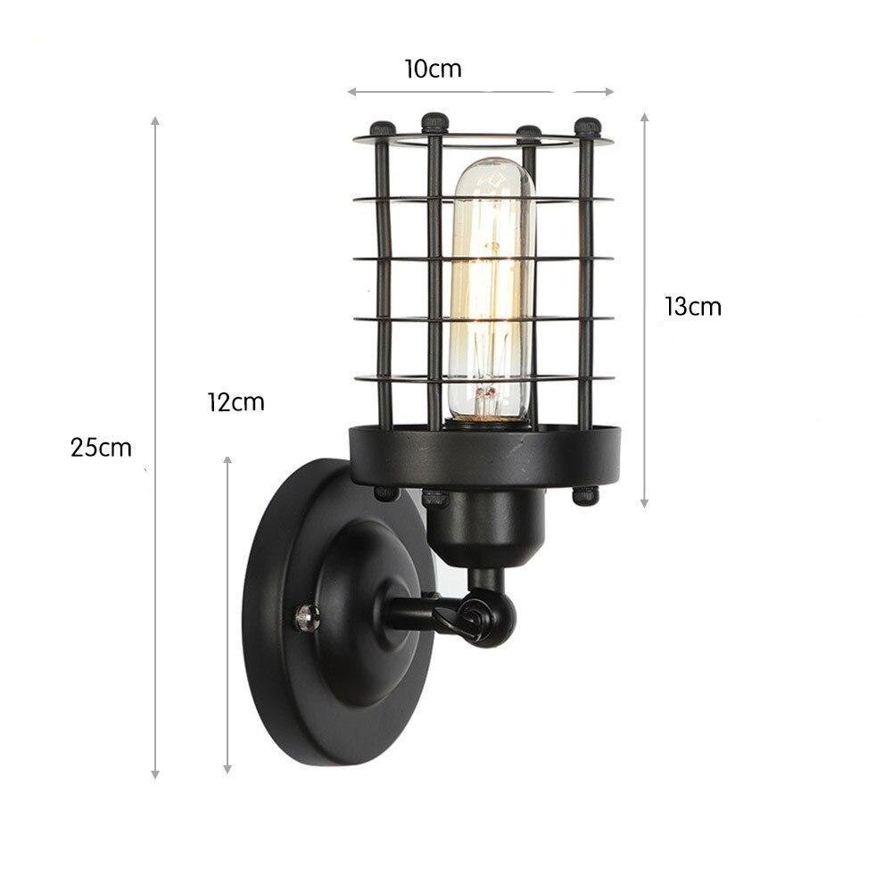 Luminaire Applique Murale Vintage Electric Noir - Louise Vintage