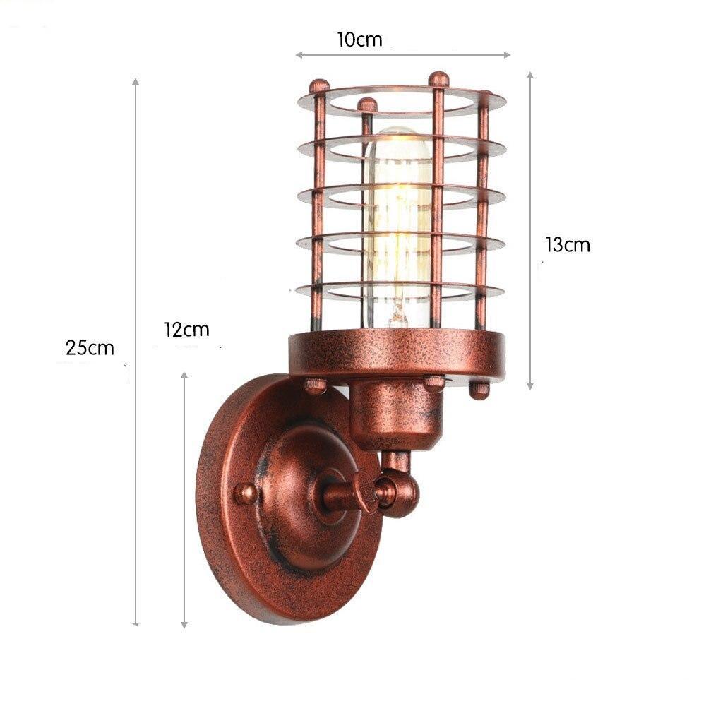 Luminaire Applique Murale Vintage Electric Rouille - Louise Vintage
