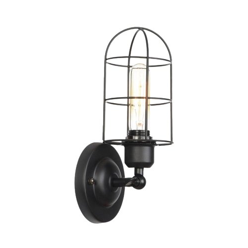 Luminaire Applique Murale Vintage Noir - Louise Vintage