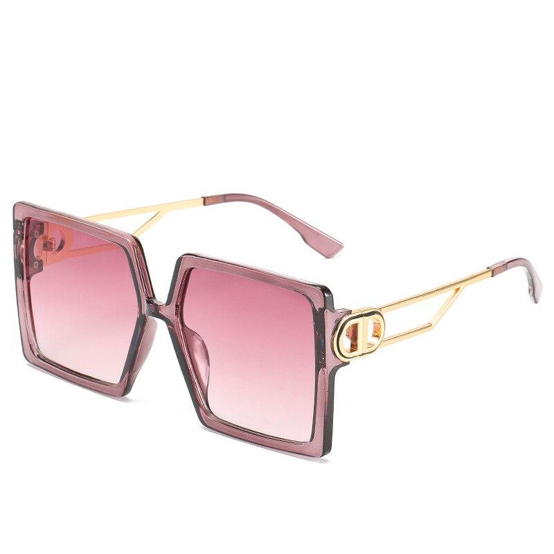 Lunettes Vintage Femme Carrées Rose - Louise Vintage