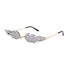 Lunettes Vintage Flammes Argent - Louise Vintage