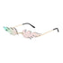 Lunettes Vintage Flammes Roses - Louise Vintage
