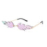 Lunettes Vintage Flammes Violettes - Louise Vintage