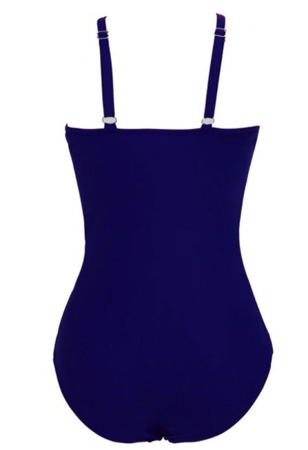 Maillot de Bain 1 Pièce Femme Vintage Bleu - Louise Vintage