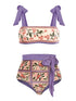 Maillot de Bain 2 Pièces Vintage Tournesol - Louise Vintage