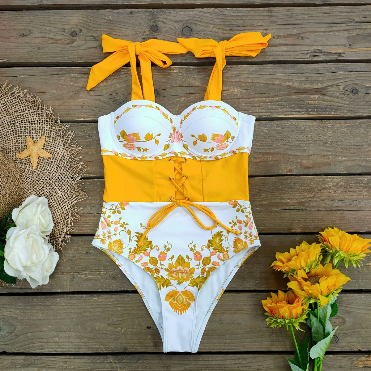 Maillot de Bain Ceinture Vintage - Louise Vintage