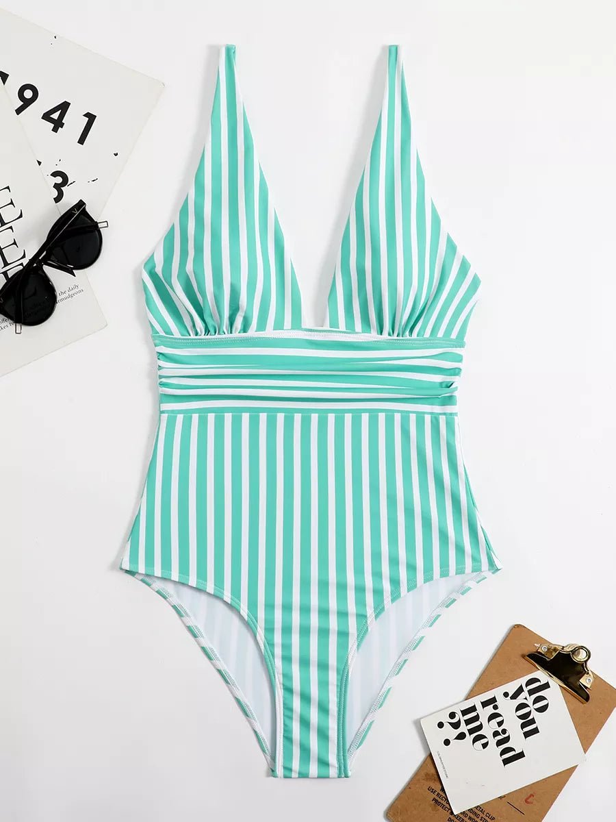 Maillot de Bain Femme Vintage Rayé - Louise Vintage