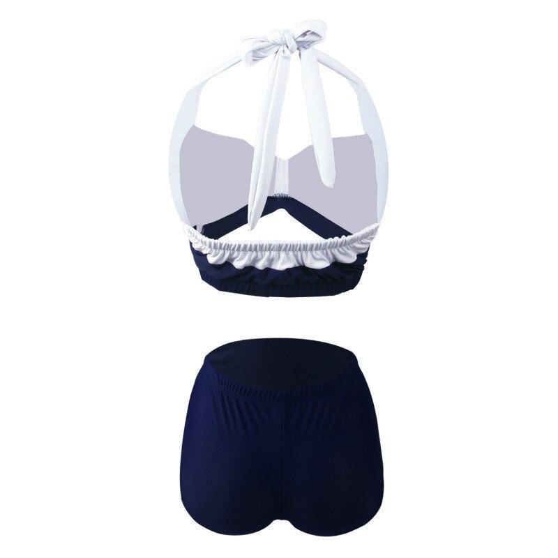 Maillot de Bain Shorty Vintage Blanc et Noir - Louise Vintage