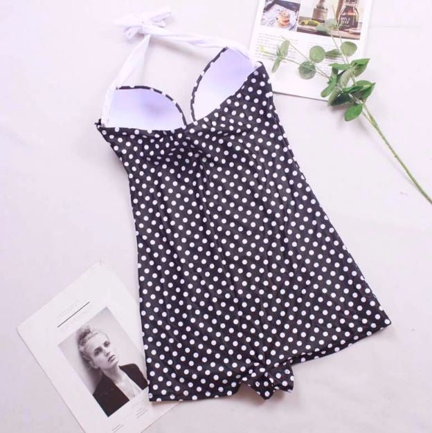 Maillot de Bain Vintage 1 Pièce Pois - Louise Vintage