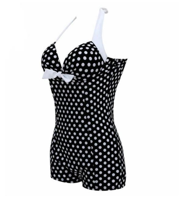 Maillot de Bain Vintage 1 Pièce Pois - Louise Vintage