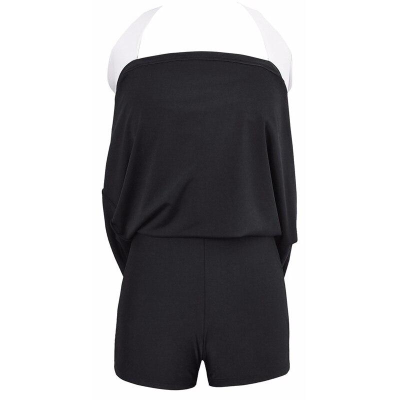 Maillot de Bain Vintage Jupe Noir et Blanc - Louise Vintage