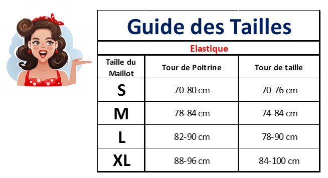 Maillot de Bain Vintage Push Up Pois Bleu - Louise Vintage