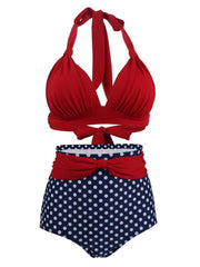 Maillot de bain Vintage taille haute Pin Up