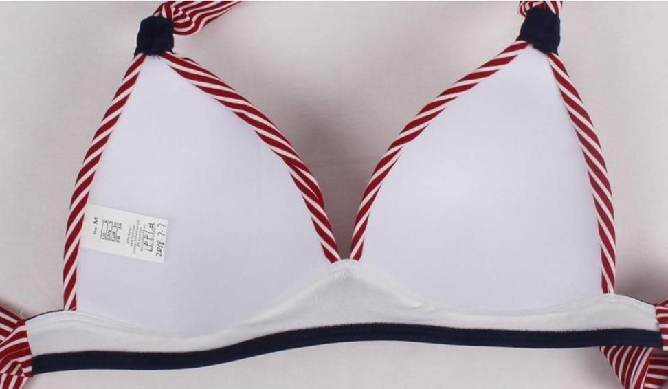 Maillot de bain Vintage taille haute rayures - Louise Vintage