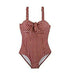 Maillot de Bain Vintage une Piece Rouge Carreaux - Louise Vintage