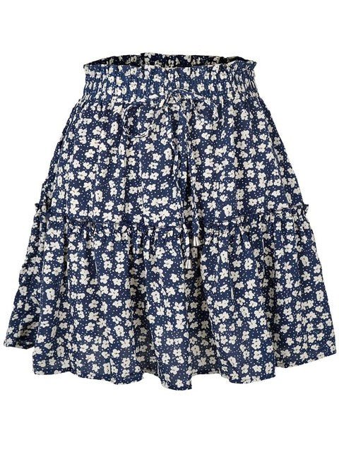 Mini Jupe Vintage Fleurie - Louise Vintage