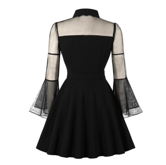 Robe Style Années 50 Grande Taille Noir