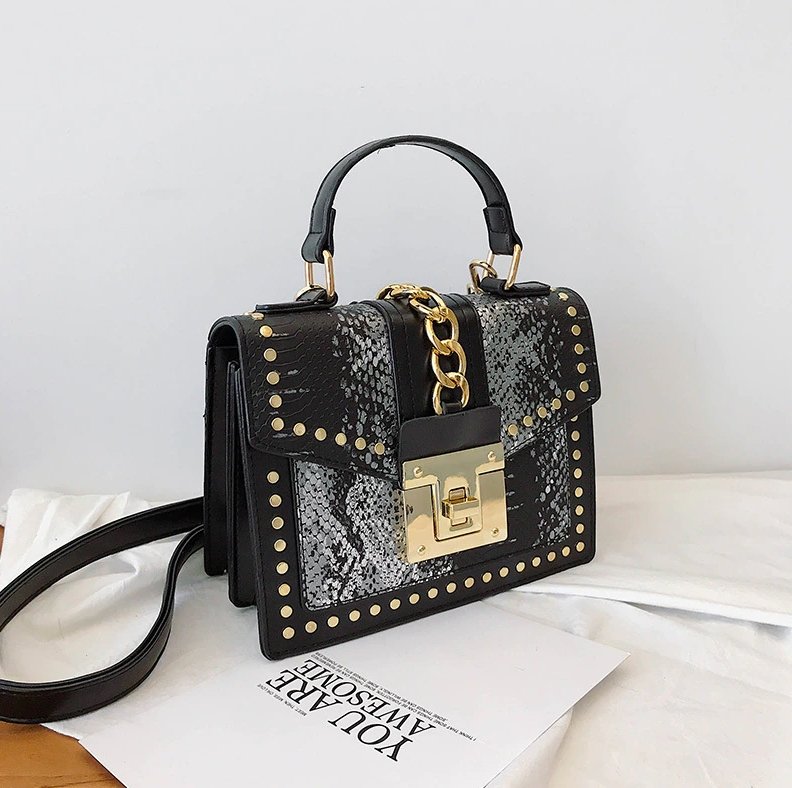 Petit Sac à Main Vintage Argent - Louise Vintage