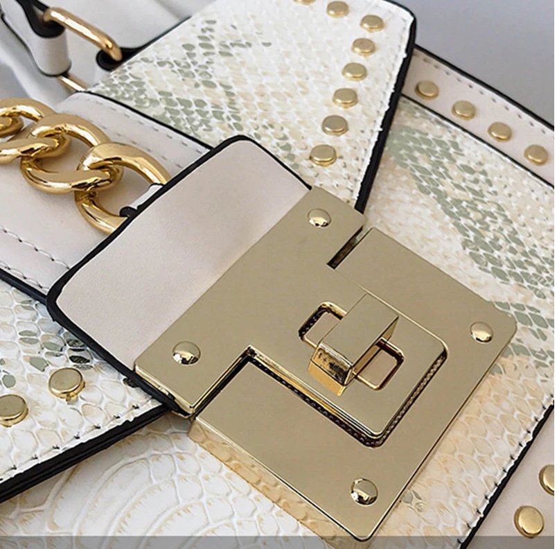 Petit Sac à Main Vintage Blanc - Louise Vintage