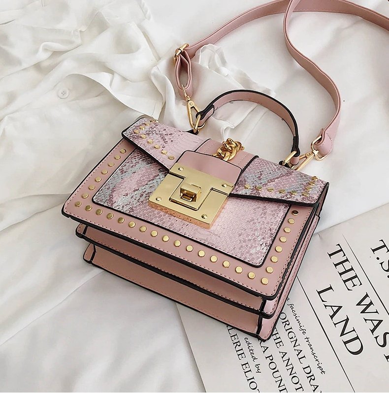 Petit Sac à Main Vintage Rose - Louise Vintage