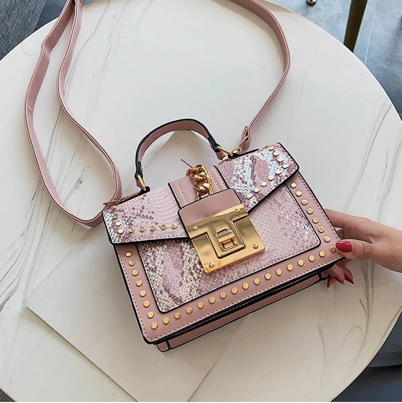 Petit Sac à Main Vintage Rose - Louise Vintage