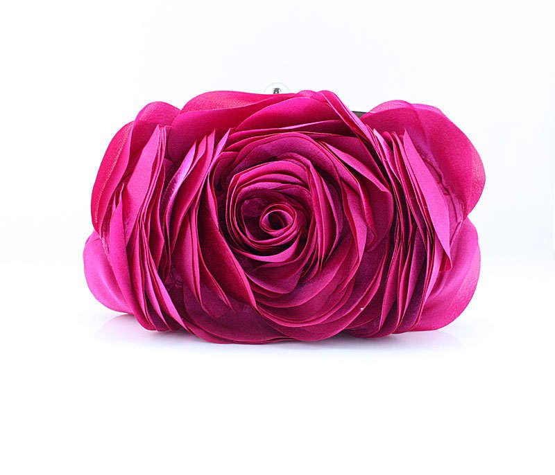 Petit Sac Vintage Fleur Rose - Louise Vintage
