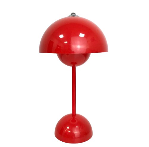 Petite Lampe de Chevet Vintage Rouge - Louise Vintage