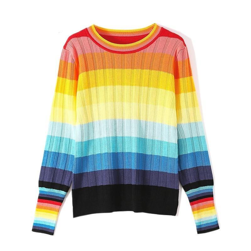 Pull multicolore sale vintage