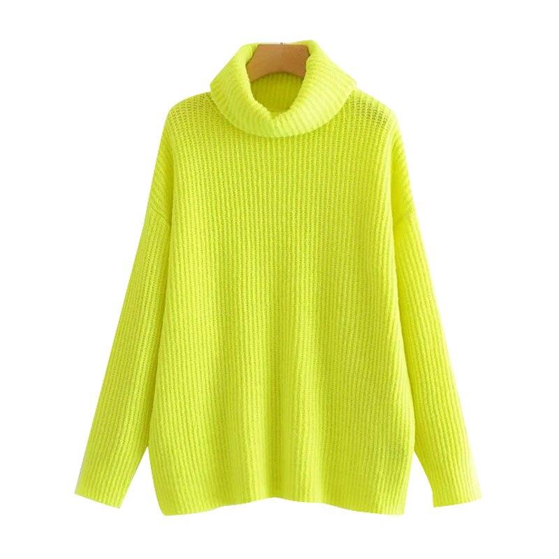 Pull Oversize Vintage Jaune - Louise Vintage