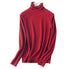 Pull Vintage Ample Col Roulé Rouge - Louise Vintage