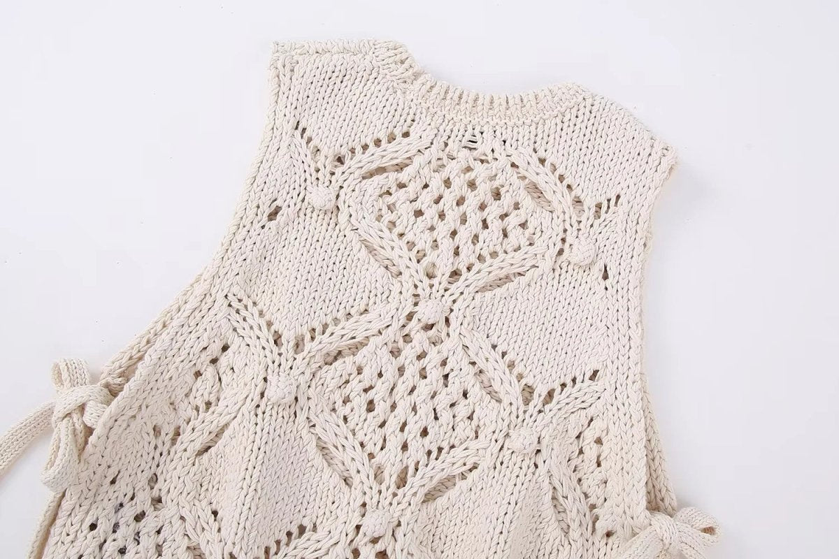 Pull Vintage avec Lanières - Louise Vintage