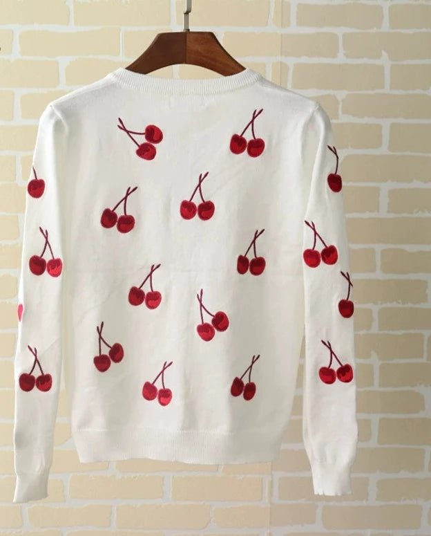 Pull Vintage Cerise - Louise Vintage