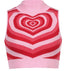 Pull Vintage Coeur Rose - Louise Vintage