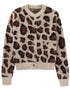 Pull Vintage Dos Nu Léopard - Louise Vintage