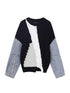 Pull Vintage Jeans Tricot Noir - Louise Vintage