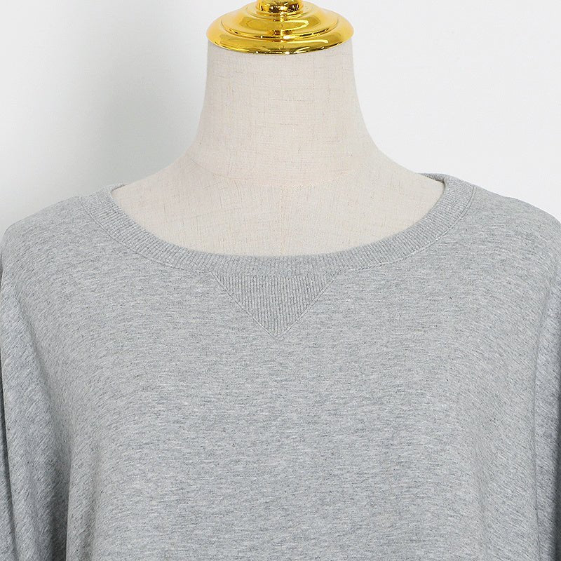 Pull Vintage Manches Lanterne Gris - Louise Vintage