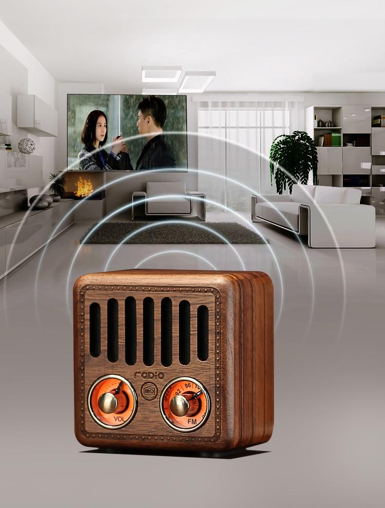 Radio Vintage<br> en Bois - Louise Vintage
