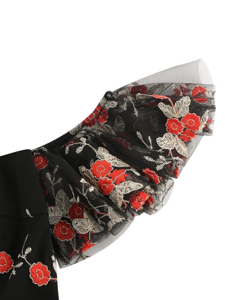Robe 1950 Estivale Papillons - Louise Vintage