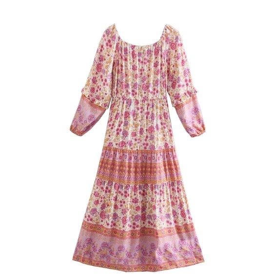 Robe Ample Style Années 70 - Louise Vintage
