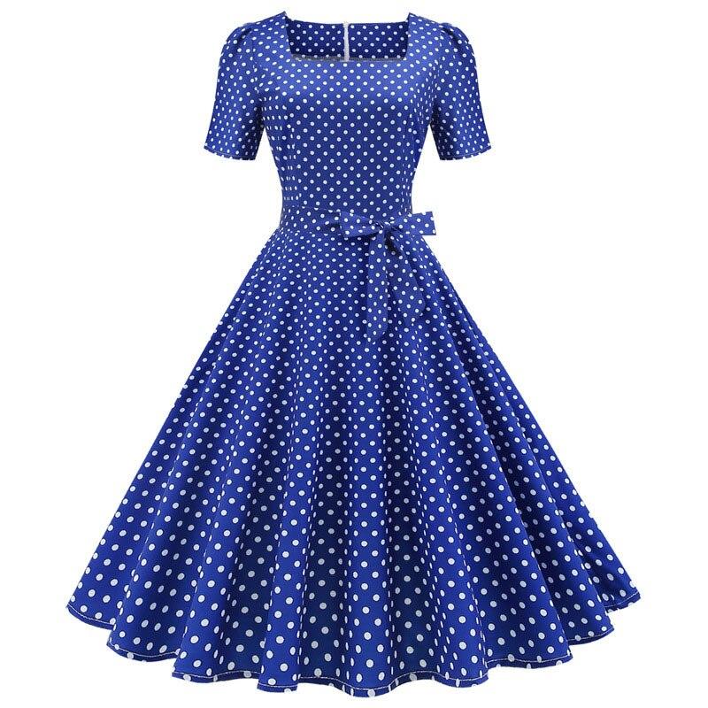 Robe Année 50 à Pois - Louise Vintage
