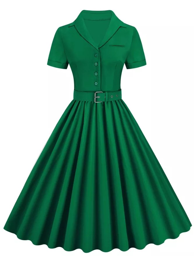 Robe Année 50 Audrey Hepburn - Louise Vintage