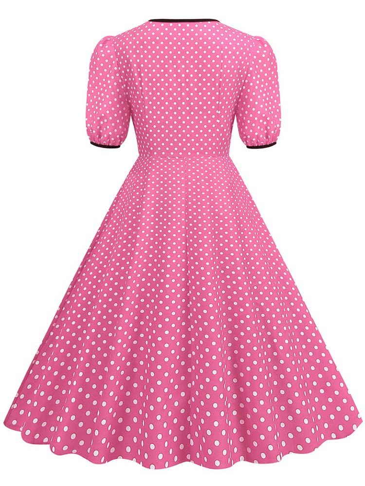 Robe Année 50 Avec Ananas - Louise Vintage