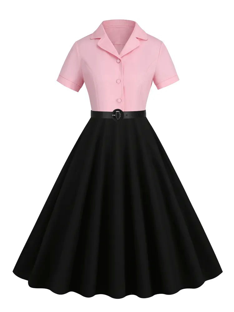 Robe Année 50 Bicolore - Louise Vintage