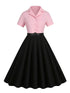 Robe Année 50 Bicolore - Louise Vintage