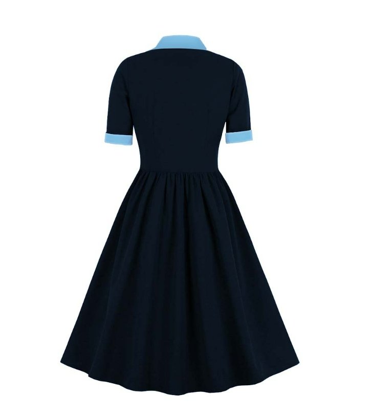 Robe Année 50 mi Genoux - Louise Vintage