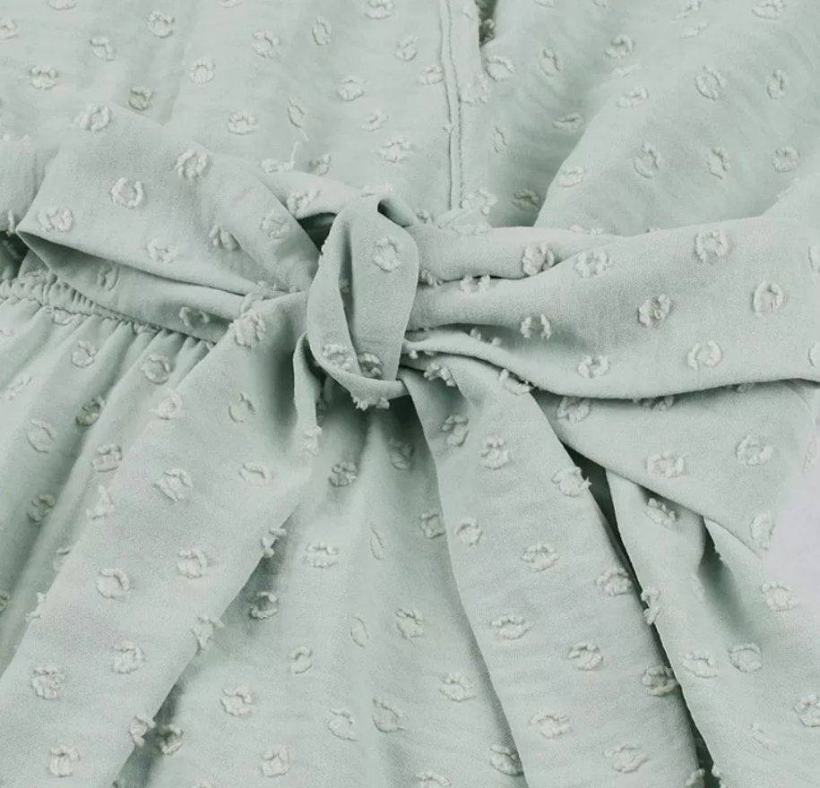 Robe Année 50 Pin Up pas Cher Unie Verte - Louise Vintage