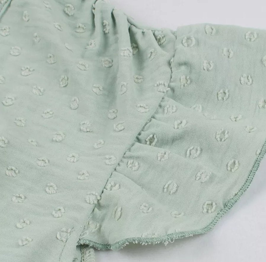 Robe Année 50 Pin Up pas Cher Unie Verte - Louise Vintage