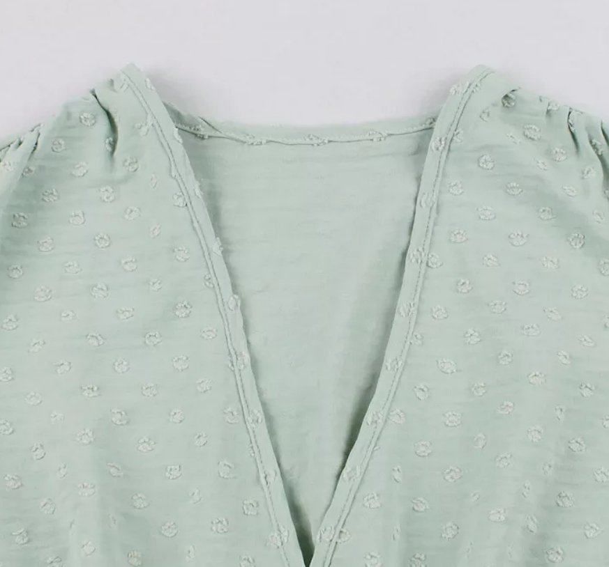 Robe Année 50 Pin Up pas Cher Unie Verte - Louise Vintage