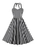 Robe Année 50 Rayée - Louise Vintage